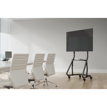 Neomounts NS-M3800 vogn med hjul - for LCD display / AV system - sort