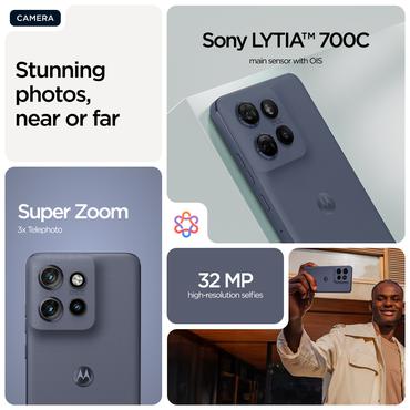 Motorola edge 60 Neo 16,1 cm (6.36") Dual SIM Android 15 5G USB Type-C 12 GB 256 GB 5000 mAh Grå