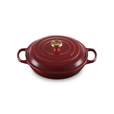 Le Creuset Signature Cast Iron Shallow Casserole 30cm rhone (21180309494441)