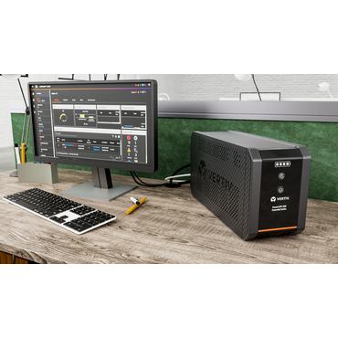 Vertiv PSA6E-600IT-SCH UPS-enhed Interaktivt indgangsstik 0,6 kVA 315 W 4 AC stikkontakt(er)