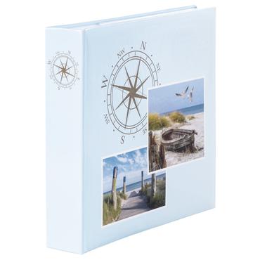 Hama Compass fotoalbum og arkbeskyttelse Blå, Brun, Grøn 200 ark 10 x 15 cm