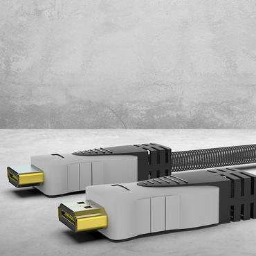 Inca IHD-03T HDMI-kabel 3 m HDMI Type A (Standard) Grå