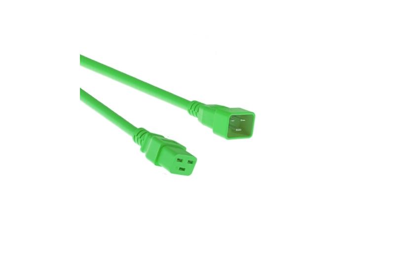 Strømkabel Grøn C20-C19