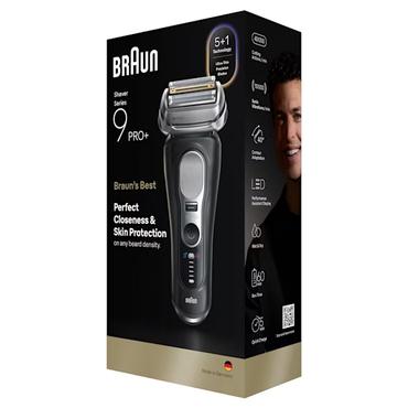 Braun Series 9 Pro+ 9600s Folie shaver Trimmer Sort