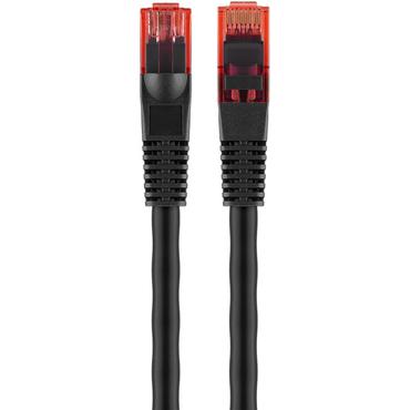 goobay patch-kabel - 10 m - svart