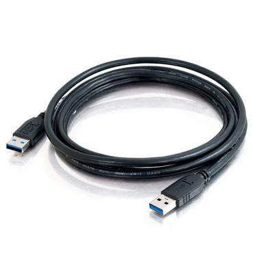 C2G - USB-kabel - USB typ A till USB typ A - 2 m