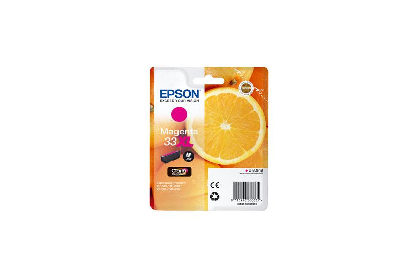 Epson 33XL - XL - magenta - original - bl&aelig;kpatron