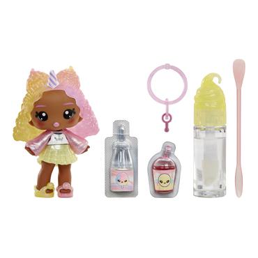 MGA Entertainment Yummiland Lip Gloss Doll Series 2- Cotton Candy (Nia Candy Fluff)