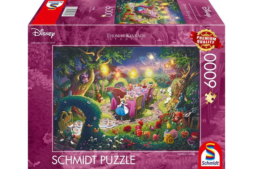 Schmidt Spiele 57398 puslespil 6000 stk Tegnefilm