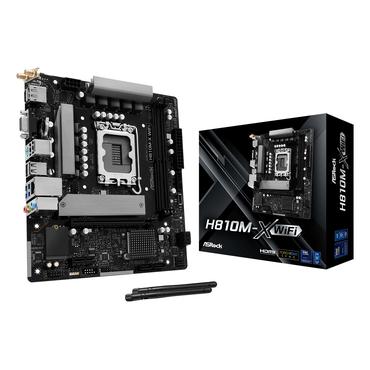 Asrock H810M-X WiFi Intel H810 LGA 1851 (Socket V1) micro ATX