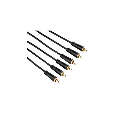 Hama 3m 3x RCA 3 x RCA Sort