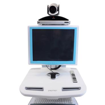 Ergotron StyleView Camera Shelf komponenter til montering - for video konference kamera - s&oslash;lv