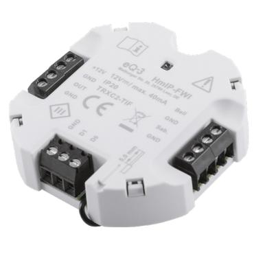 Homematic IP HMIP-FWI smart home-modtager 868.0 - 868.6, 869.4 - 869.65 MHz Hvid