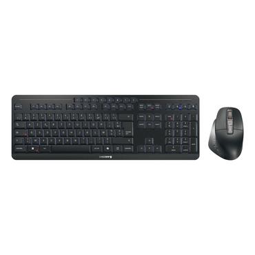 CHERRY STREAM ULTIMATE - Desktop set - Wireless - AZERTY - Black
