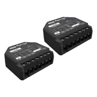 Shelly 2PM Gen3 Intelligent kontakt 2P Sort