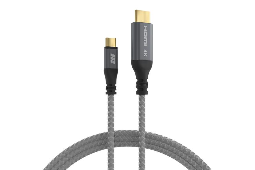 EFB USB-kabel - 1.8 m - USB Type-C - HDMI Type A - 10.2 Mbit/s - Rak