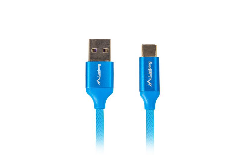 Lanberg - USB typ C-kabel - USB till 24 pin USB-C - 50 cm