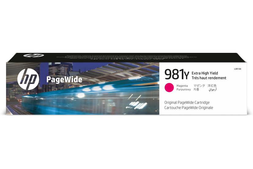 HP 981Y - Extra l&aring;ng livsl&auml;ngd - magenta - original - PageWide - bl&auml;ckpatron