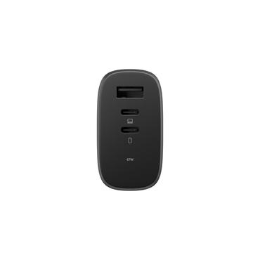 Native Union Fast Gan Charger Pd 67W Laptop, Smartphone, Tablet Sort Vekselstrøm Hurtig opladning Indendørs