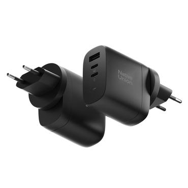 Native Union Fast Gan Charger Pd 67W Laptop, Smartphone, Tablet Sort Vekselstrøm Hurtig opladning Indendørs