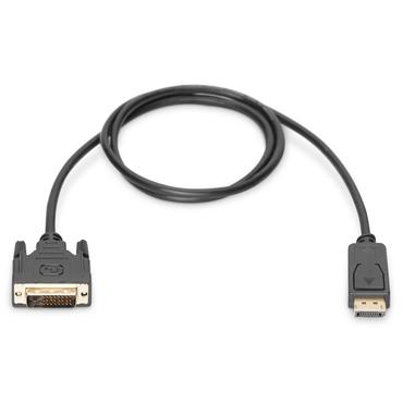 Digitus AK-340301-030-S videokabel adapter 3 m DisplayPort DVI-D Sort
