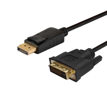 SAVIO CL-106 - adapterkabel - DisplayPort / DVI - 1.8 m