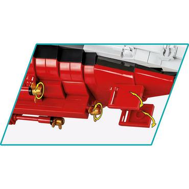 COBI Battleship Tirpitz, construction toy (scale 1:300)