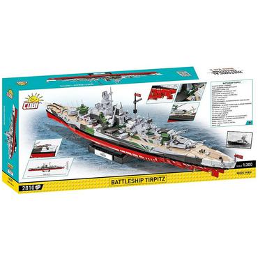 COBI Battleship Tirpitz, construction toy (scale 1:300)