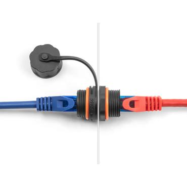 Delock kopplingsdon för nätverk - svart