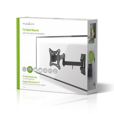 Nedis TVWM1510BK tv-beslag 68,6 cm (27) Sort