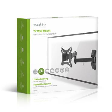 Nedis TVWM1510BK tv-beslag 68,6 cm (27) Sort