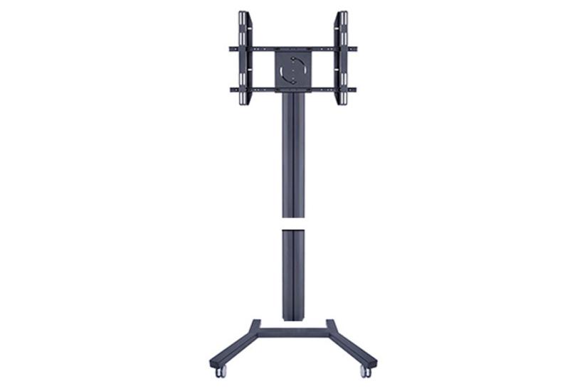 Multibrackets M Public Display Stand 180 Single stativ - for fladt panel - sort