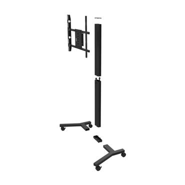 Multibrackets M Public Display Stand 180 Single stativ - for fladt panel - sort