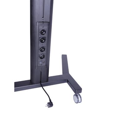 Multibrackets M Public Display Stand 180 Single stativ - for fladt panel - sort