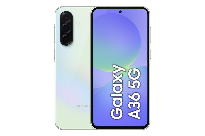 Samsung Galaxy A36 - fantastisk lime - 5G smartphone - 128 GB - GSM
