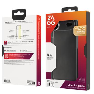ZAGG Santa Cruz mobiltelefon etui 16 cm (6.3") Cover Sort, Transparent