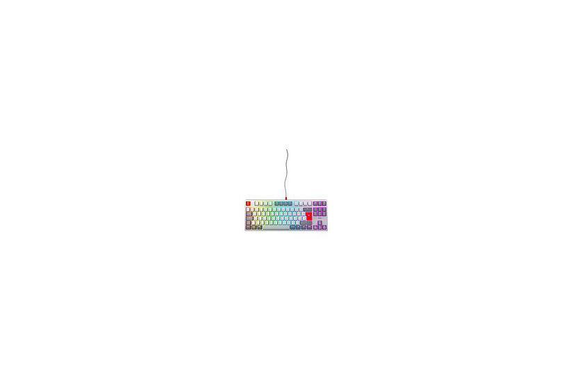 Cherry Xtrfy K4v2 Retro Edition Tastatur Rgb 80 Tkl Qwerty Pan Nordic Grå Indgangsudstyr