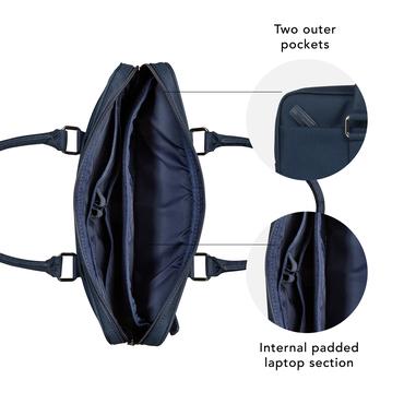 dbramante1928 Stelvio Slim Laptop Bag PURE - b&aelig;retaske til b&aelig;rbar PC