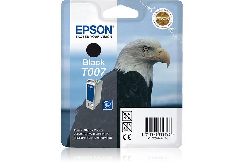 Epson T007 - sort - original - bl&aelig;kpatron