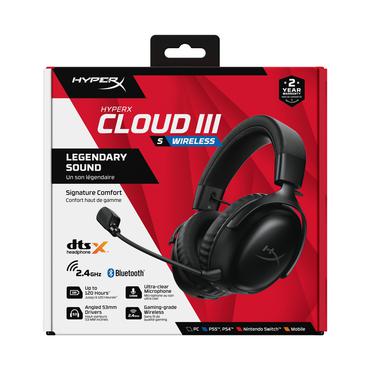 HEADSET HX CLDIII S WL BL RD G