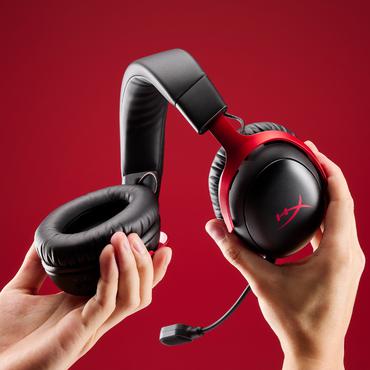 HEADSET HX CLDIII S WL BL RD G