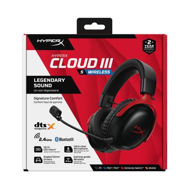 HEADSET HX CLDIII S WL BL RD G