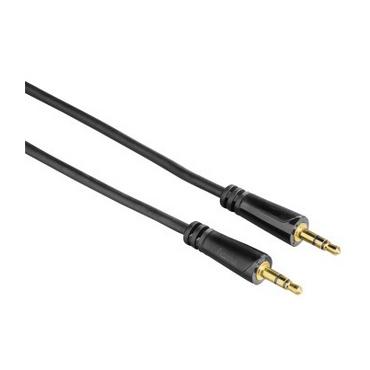 Hama 3m 3.5mm m/m lydkabel Sort