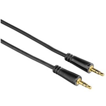 Hama 3m 3.5mm m/m lydkabel Sort