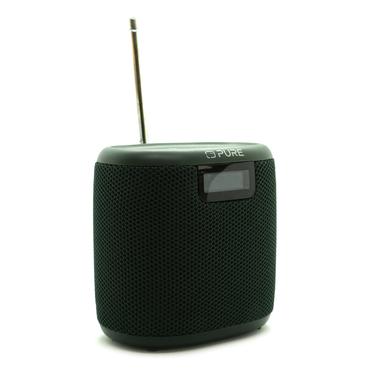 Pure Woodland Mini wasserdichter Outdoor-Lautsprecher mit FM/DAB+ Radio, grün