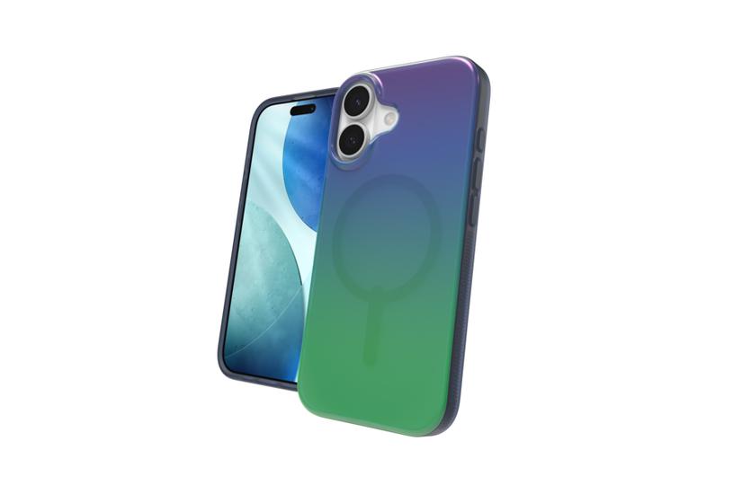 ZAGG Milan Snap mobiltelefon etui 16 cm (6.3") Cover Bl&aring;, Gr&oslash;n