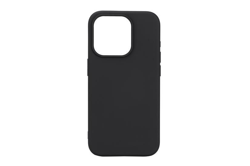 iPhone 15 Pro Ultra slim silicone case made out of 80% recycled materials, black