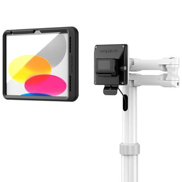 Compulocks Universal Invisible Mount Medical Rolling Cart vagn - f&ouml;r surfplatta - universal invisible mount - vit