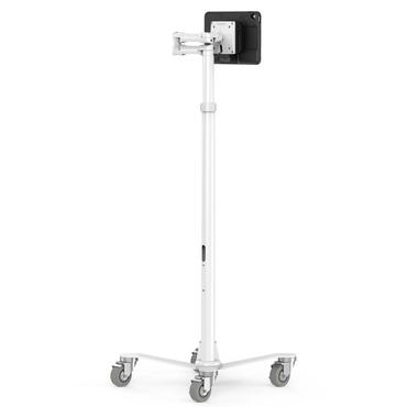 Compulocks Universal Invisible Mount Medical Rolling Cart vagn - f&ouml;r surfplatta - universal invisible mount - vit
