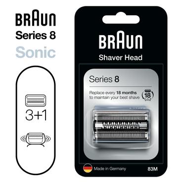 Braun Series 8 Cassette 83M Barberingshoved